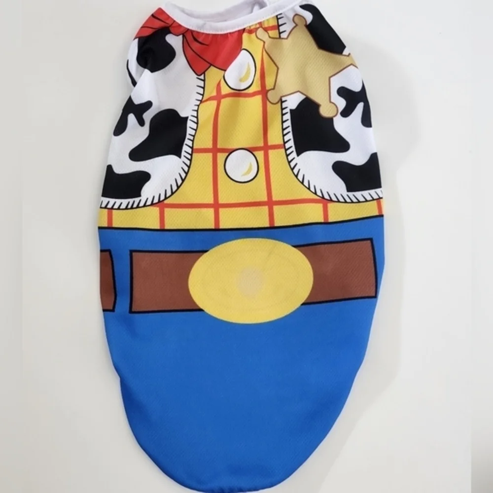Disney Pets Woody Toy Story Costume‎ T-shirt Dog Clothes Dog Costume